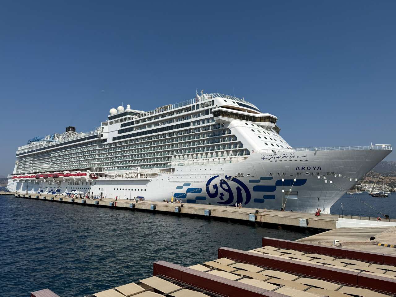 Mısırlı Turistler AROYA ile Bodrum'da, Kruvaziyer Turizminde Yeni Pazar Dikkat Çekiyor 1